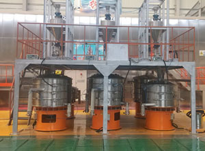 藥丸/藥粉(結(jié)塊、受潮)篩分現(xiàn)場