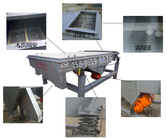 1020直線振動篩結(jié)構(gòu)圖 1020直線振動篩結(jié)構(gòu)圖